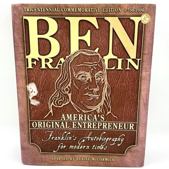 Ben Franklin : America's Original Entrepreneur - Hardcover - GOOD - Picture 1 of 8